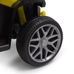 Kép 4/6 - Baby Mix bébitaxi tolókarral Quad Mega Prime EVA sárga