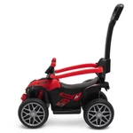 Kép 7/7 - Baby Mix bébitaxi tolókarral Quad Mega Prime EVA piros
