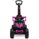 Kép 2/6 - Baby Mix bébitaxi tolókarral Quad Mega Prime EVA rózsaszín