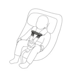 Kép 7/8 - BeSafe övrögzítő csat Belt Keeper