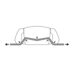 Kép 8/8 - BeSafe övrögzítő csat Belt Keeper