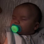 Kép 3/10 - Philips AVENT játszócumi Ultra Start éjszakai 0-2hó fiús 2db