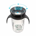 Kép 1/5 - Akuku itatópohár csöpögésmentes 240 ml 360 fok I love my daddy