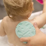 Kép 3/4 - BabyOno babafürdető szivacs puha zöld 1640/03