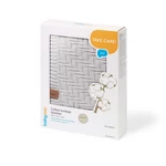 Kép 2/4 - BabyOno takaró organikus pamut kötött 75x100cm szürke 1647/02