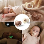 Kép 4/4 - BabyOno játszócumi anatómiai szilikon dupla Sweet Love 0-6 hó 1670/01