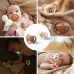 Kép 4/4 - BabyOno játszócumi szimmetrikus szilikon dupla  Sweet Love 0-6 hó 1669/01