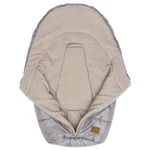 Kép 2/8 - Fillikid bundazsák hordozóba Eco small  szürke 1219-37