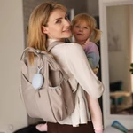 Kép 3/7 - BabyOno cumitartó tok 2 cuminak szilikon cipzárral kék 1569/01