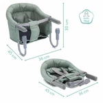 Kép 8/8 - Fillikid etetõszék asztali Comfort zöld 399-14