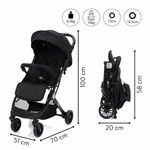 Kép 6/6 - Fill sportbabakocsi Styler fekete AS700-06