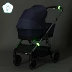 Kép 2/3 - Fillikid csattanó szalag LED babakocsihoz sárga 599-08
