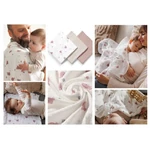Kép 2/2 - BabyOno textilpelenka színes 3db gyûrt muszlin szürke 828/03