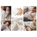 Kép 2/2 - BabyOno textilpelenka színes 3db gyûrt muszlin bézs 828/02
