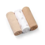 Kép 1/2 - BabyOno textilpelenka színes 3db gyûrt muszlin bézs 828/02