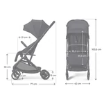 Kép 4/4 - Kinderkraft sportbabakocsi Indy3 Coal black
