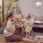 Kép 8/8 - Kinderkraft etetõszék 2in1 Dinnly szürke fehér
