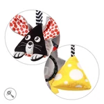 Kép 5/7 - BabyOno játék babakocsira kontrasztos színekben MOUSE 1678