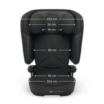 Kép 4/6 - Kinderkraft gyerekülés Unity 2 i-Size Isofix 100-150cm fekete