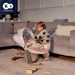 Kép 7/7 - Kinderkraft pihenõ és hintaszék ELSU fehér