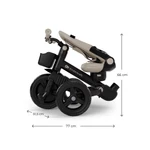 Kép 9/10 - Kinderkraft tricikli 6in1 AVEO 2 PLUS  bézs