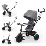 Kép 1/7 - Kinderkraft tricikli Aston 2 Plus grey