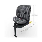 Kép 5/6 - Kinderkraft gyerekülés I-360 Plus 2 i-Size Isofix 40-150cm szürke