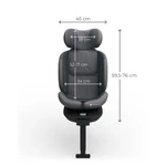 Kép 6/6 - Kinderkraft gyerekülés I-360 Plus 2 i-Size Isofix 40-150cm szürke