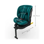 Kép 6/7 - Kinderkraft gyerekülés I-360 Plus 2 i-Size Isofix 40-150cm zöld