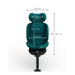 Kép 7/7 - Kinderkraft gyerekülés I-360 Plus 2 i-Size Isofix 40-150cm zöld