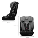 Kép 7/7 - Kinderkraft gyerekülés ülésmagasító I-COMFY i-Size 76-150cm sötétszürke