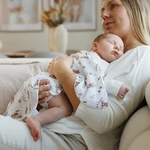 Kép 7/8 - BabyOno textilpelenka színes 3db bambusz barna 397/15
