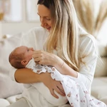 Kép 8/8 - BabyOno textilpelenka színes 3db bambusz barna 397/15
