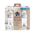 Kép 1/6 - Tommee Tippee cumisüveg Natural Start 2x260 ml fiú