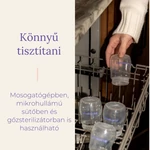Kép 2/3 - Anyatejtároló palack fedéllel 4db 160ml Lansinoh 20417