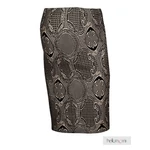 Kép 1/2 - Kismama szoknya CSAK L Love2Wait Jacquard l barna