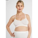 Kép 1/5 - Kismama melltartó csipke hátrésszel púder szín S CacheCoeur Serenity s púder