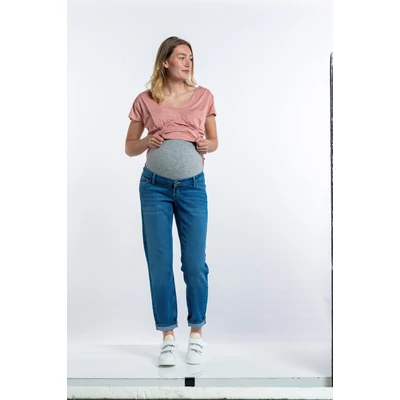 Kismama farmernadrág dark wash Mom Style Love2Wait 