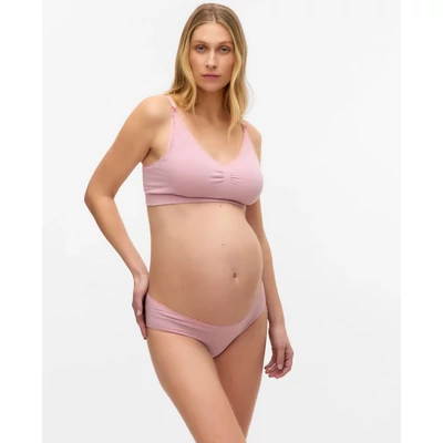 Varrásmentes Kismama és szoptatós melltartó pink Mamalicious