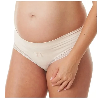 Pocak alatti kismama bugyi beige CacheCoeur Milk s beige