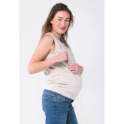 Kismama és szoptatós pamut felső Love2Wait