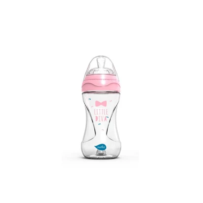 Nuvita Collection cumisüveg 250ml - rózsaszín - 6031