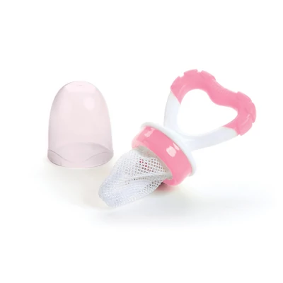 Nuvita etetoháló és rágóka - cool pink - 1417