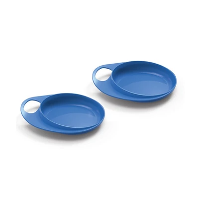 Nuvita EasyEating tányér 2db - blue - 8451