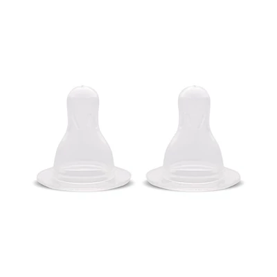 Baby Care szilikon cumisüveg cumi M - 2db