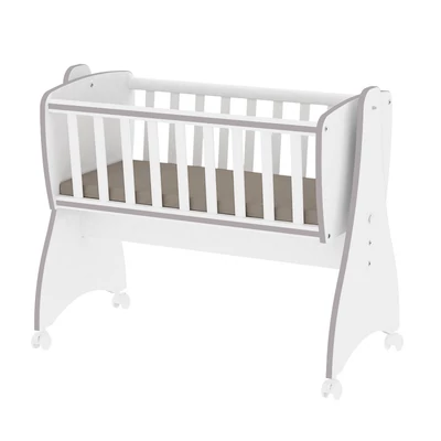 Lorelli First Dreams ringatható bölcső 105x55 - White / String