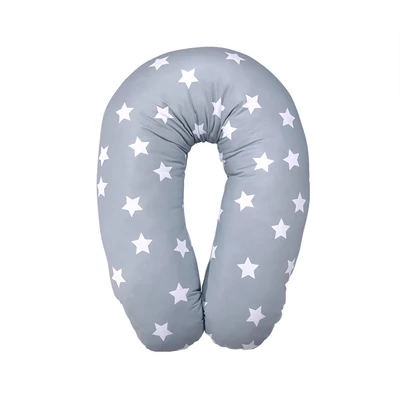 Lorelli szoptatós párna - Stars Blue Grey Mist