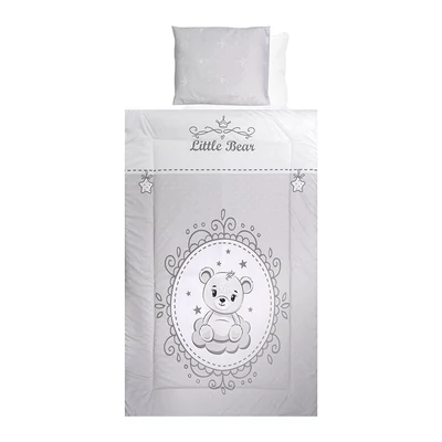 Lorelli 4 részes ágynemű garnitúra - Little Bear Grey