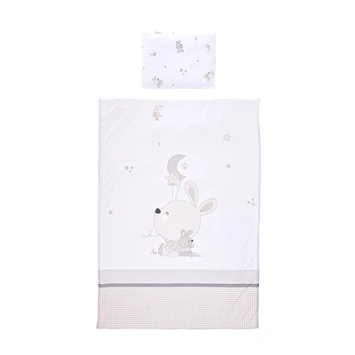 Lorelli 3 részes ágynemű garnitúra - Little Rabbits Grey