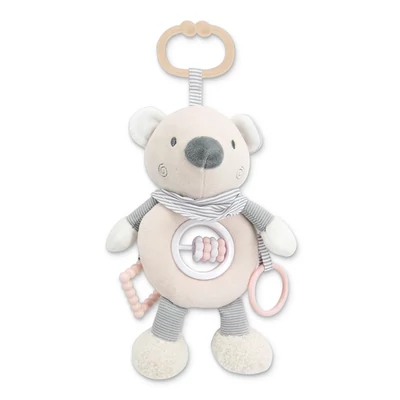Lorelli Toys plüss csörgőjáték - Bézs Maci
